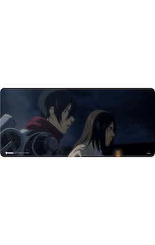 Exvega Attack On Titan Eren & Mikasa Mousepad Xxl 90 40 Exvega Attack On Titan Eren & Mikasa Mousepad Xxl 90 40