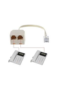 Lexroo Kablolu Rj11 Çoklayıcı Telefon Kablosu Çoğaltıcı Standart Lexroo Kablolu Rj11 Çoklayıcı Telefon Kablosu Çoğaltıcı Standart