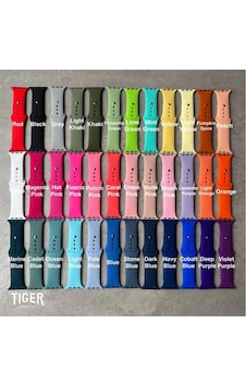 Silikon Kordon Kayış Watch 2/3/4/5/6/7/8/9/se Seri Uyumlu 38-40-41 Mm Silikon Kordon Kayış Watch 2/3/4/5/6/7/8/9/se Seri Uyumlu 38-40-41 Mm
