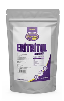 Parmor Eritritol Kristal 250g Tekli Parmor Eritritol Kristal 250g Tekli