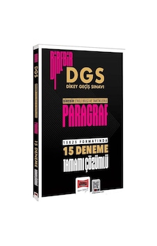 Yargı 2027 Dgs Paragraf Birebir 15 Deneme Çözümlü