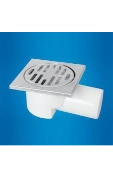Gama Melez Yer Süzgeci 50 Mm Yandan Çıkışlı 10X10  Cm