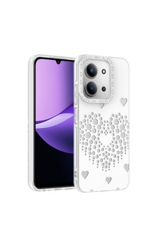 Xiaomi Redmi 15c Kılıf Damla Taşlı Zore Rivas Sert Pc Kapak Xiaomi Redmi 15c Zore - Beyaz Xiaomi Redmi 15c Kılıf Damla Taşlı Zore Rivas Sert Pc Kapak Xiaomi Redmi 15c Zore - Beyaz