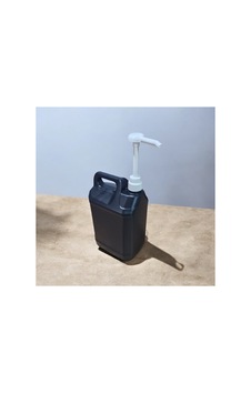 5 Litre Pompalı Bidon/sabunluk Siyah Siyah