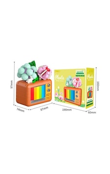Jk2716 Televizyon Model 207 Parça Block Oyuncak