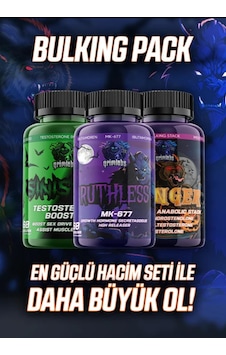 Grimlabs Mk677 + Hunger + Sinister Testo Booster Bulk Mix Set 2 Grimlabs Mk677 + Hunger + Sinister Testo Booster Bulk Mix Set 2