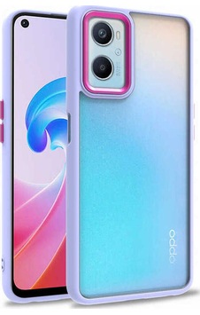 Oppo A36 Kılıf Zore Flora Kapak Rose Gold