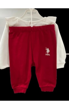 U.S. Polo Assn. U.s. Polo 2li Takım Beyaz Beyaz - Kırmızı U.S. Polo Assn. U.s. Polo 2li Takım Beyaz Beyaz - Kırmızı