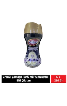 Vatan Granül Çamaşır Parfümü Ve Yumuşatıcı Elti Çatlatan 210 Gr X 6 Adet 6'lı Set Vatan Granül Çamaşır Parfümü Ve Yumuşatıcı Elti Çatlatan 210 Gr X 6 Adet 6'lı Set