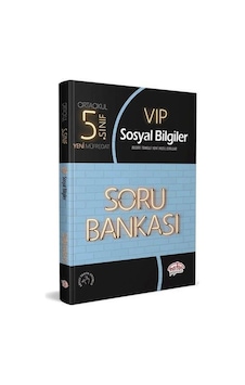 5.Sınıf Sosyal Bilgiler Soru Bankası Vip - Editör Yayınevi