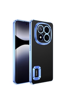 Xiaomi Redmi Note 14 Pro 4g Kılıf Kamera Korumalı Logo Gösteren Zore Omega Kapak Sierra Mavi Xiaomi Redmi Note 14 Pro 4g Kılıf Kamera Korumalı Logo Gösteren Zore Omega Kapak Sierra Mavi