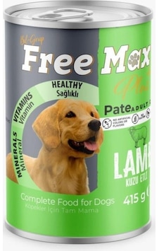 Free Max Kuzulu Köpek Konservesi Pate 415 Gr Free Max Kuzulu Köpek Konservesi Pate 415 Gr