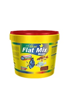 Ahm Flat Mix Menu Ufak Taneli Ganül Balık Yemi Kova 3 Kg Ahm Flat Mix Menu Ufak Taneli Ganül Balık Yemi Kova 3 Kg