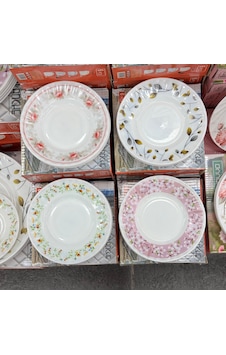 Konak Züccaciye Opal 6lı Yemek Tabağı 6 No Konak Züccaciye Opal 6lı Yemek Tabağı 6 No