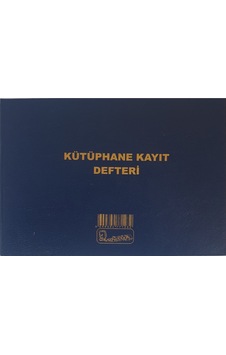 Kocaoluk Kütüphane Kayıt Defteri Cilt Kapak 100 Yp.