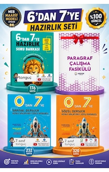 Tonguç Akademi 6 Dan 7 Ye Hazırlık Seti 2027 Tonguç Akademi 6 Dan 7 Ye Hazırlık Seti 2027