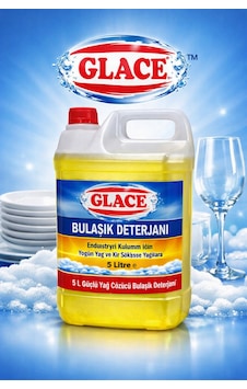 Endüstriyel Bulaşık Deterjanı 5 Litre Profesyonel Temizlik Elde Bulaşık Deterjanı 5 Lt 5 Kg - Limon Kokulu Ultra Yağ Çözücü Ekonomik Boy