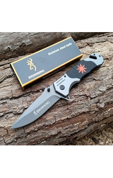 Knivox Browning Güneş Desenli Kurtarma Kamp Çakısı Çok Renkli
