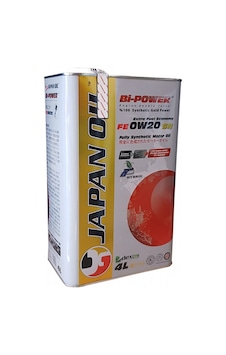 Japan Oil Bi-Power Dexos1 0W-20 Tam Sentetik Motor Yağı 4 L Japan Oil Bi-Power Dexos1 0W-20 Tam Sentetik Motor Yağı 4 L