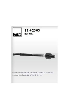 Rotmili Votto 1402303 Opel Astra G / Astra H / Zafira