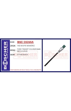 Yag Sevıye Sensoru Ford Transıt Courıer B460 Bm 14 1.6 Tdcı - 1 Adet - Bsc C624aa
