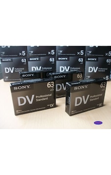 Sony Mini Dv Professional Lp:94 Sp:63 Siyah Kaset 5 Li Sony Mini Dv Professional Lp:94 Sp:63 Siyah Kaset 5 Li