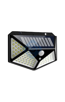 100 Led Dış Mekan Solar Aydınlatma Fotoselli Solar Lamba Hareket Sensörlü 1 ADET 100 Led Dış Mekan Solar Aydınlatma Fotoselli Solar Lamba Hareket Sensörlü 1 ADET