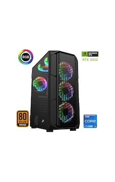 Xaser XSR649 i5-11400F 16 GB 512 GB M.2 NVMe SSD 6 GB RTX3050 Free Dos Masaüstü Oyuncu Bilgisayarı Xaser XSR649 i5-11400F 16 GB 512 GB M.2 NVMe SSD 6 GB RTX3050 Free Dos Masaüstü Oyuncu Bilgisayarı