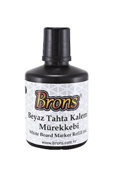 Brons Tahta Kalem Mürekkebi 100 Cc Siyah Br-353 - 6 Adetli Paket