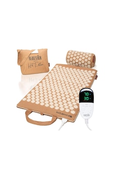Glanzstück Berlin Hot Edition Elektrikli Akupresür Isı Matı Xl Set Sırt Ve Için Minderler Yoga-pilates-egzersiz Kahverengi Glanzstück Berlin Hot Edition Elektrikli Akupresür Isı Matı Xl Set Sırt Ve Için Minderler Yoga-pilates-egzersiz Kahverengi