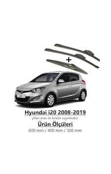 Hyundai İ20 Ön ve Arka Muz Silecek Takımı 2008-2019 Hyundai İ20 Ön ve Arka Muz Silecek Takımı 2008-2019
