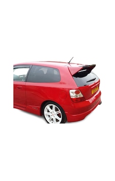 Honda 2002 - 2006 Hb Typer Çift Kat Spoiler Fiber