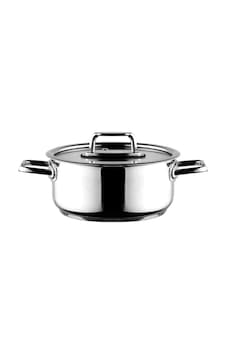 Aryıldız Colombus Metal Kulp Cam Kapak Derin Tencere - 18 Cm Aryıldız Colombus Metal Kulp Cam Kapak Derin Tencere - 18 Cm