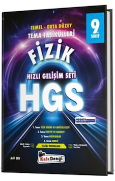 Kafa Dengi Yayınları 9. Sınıf Fizik Hgs Tema Fasikülleri Kafa Dengi Yayınları 9. Sınıf Fizik Hgs Tema Fasikülleri