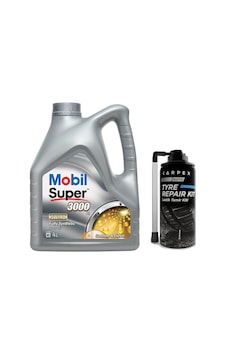 Mobil Super 3000 X1 5W-40 Tam Sentetik Motor Yağı 4 L + Miro Lastik Tamir Kiti 300 ML Mobil Super 3000 X1 5W-40 Tam Sentetik Motor Yağı 4 L + Miro Lastik Tamir Kiti 300 ML