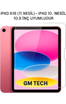 İpad 11. Nesil A16 / İpad 10. Nesil 10.9 Inç Temperli Cam Ekran Koruyucu Kalemle Uyumlu İpad 11. Nesil A16 / İpad 10. Nesil 10.9 Inç Temperli Cam Ekran Koruyucu Kalemle Uyumlu