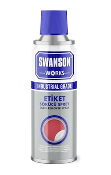 Swanson Works Etiket Sökücü Sprey 400 ML Swanson Works Etiket Sökücü Sprey 400 ML