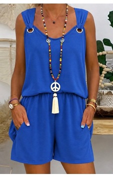 Drgy Giyim Kadın Kolsuz V Yaka Kuş Gözü Detay Bluz Short Aerobin Ikili Takım Mavi Drgy Giyim Kadın Kolsuz V Yaka Kuş Gözü Detay Bluz Short Aerobin Ikili Takım Mavi