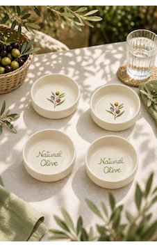 Oliva 4 Parça 13 Cm Seramik Çerezlik & Sosluk Kase Kahvaltılık Sunumluk Beyaz Oliva 4 Parça 13 Cm Seramik Çerezlik & Sosluk Kase Kahvaltılık Sunumluk Beyaz
