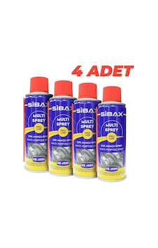 Sibax Sb4000 Çok Amaçlı Sprey 200 Ml 4 Lü Paket