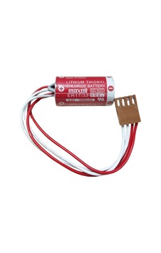 Er17/33 3.6v 2/3a 4 Pın Size Lithium Pil - Kahverengi Soket