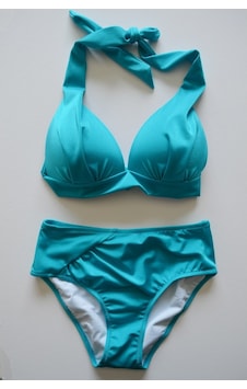 Beria Kadın Yarım Dolgulu Turkuaz Bikini Takımı Beria Kadın Yarım Dolgulu Turkuaz Bikini Takımı