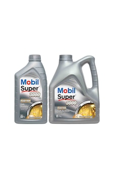 Mobil Super 3000 X1 5W-40 Tam Sentetik Motor Yağı 4 L + 1 L Mobil Super 3000 X1 5W-40 Tam Sentetik Motor Yağı 4 L + 1 L