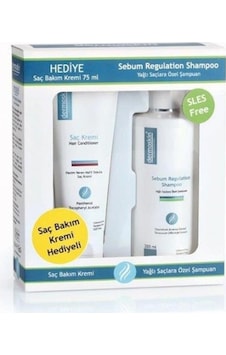 Dermoskin Saç Bakımı Sebum Regulation Şampuan 200 ML + Saç Kremi 75 ML Dermoskin Saç Bakımı Sebum Regulation Şampuan 200 ML + Saç Kremi 75 ML