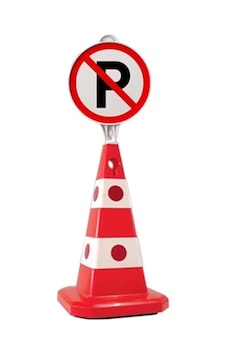 Trafik Park Yapılmaz Logolu Çift Yönlü Dikdörtgen Reklam Dubası M (538395926)