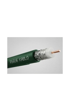 Kattech Rg6 U6 Koaksiyel Anten Uydu Kablosu Yeşil 5 Metre Kattech Rg6 U6 Koaksiyel Anten Uydu Kablosu Yeşil 5 Metre