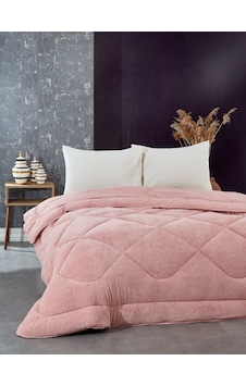 Komfort Home Çift Kişilik Welsoft Yorgan Çift Taraflı / Pudra 195 Çok Renkli Komfort Home Çift Kişilik Welsoft Yorgan Çift Taraflı / Pudra 195 Çok Renkli