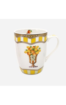 Sarı Porselen Kupa 350 Ml