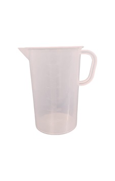 Plastik Kulplu Beher Ölçü Kabı 3000 Ml Plastik Kulplu Beher Ölçü Kabı 3000 Ml