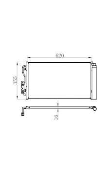 Klıma - 646 - Radyatoru Bmw F20 F21 F22 F23 F87 F30 F31 F34 F35 F32 - Dpmıx-hb - F33 F36